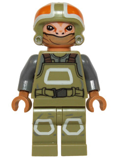 Preowned LEGO® Minifigure – Star Wars sw0660 Resistance Ground Crew (Goss Toowers)