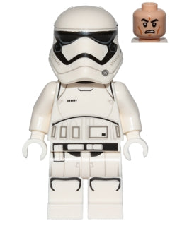 Preowned LEGO® Minifigure – Star Wars sw0667 First Order Stormtrooper (Rounded Mouth Patter