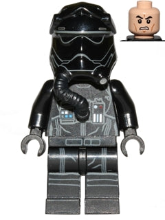 Preowned LEGO® Minifigure – Star Wars sw0672 First Order TIE Fighter Pilot Two White Lines