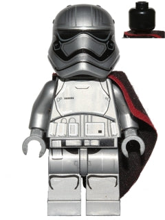 Preowned LEGO® Minifigure – Star Wars sw0684 Captain Phasma (Rounded Mouth Pattern)