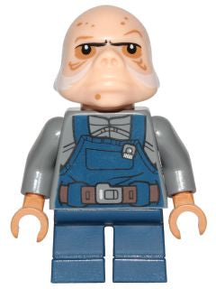 Preowned LEGO® Minifigure – Star Wars sw0710 Ugnaught (Dark Blue Overalls)