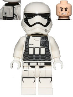 Preowned LEGO® Minifigure – Star Wars sw0722 First Order Heavy Assault Stormtrooper (Rounde