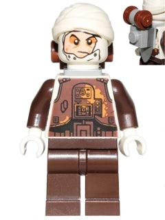 LEGO® Minifigure Star Wars sw0751 Dengar (White Torso)