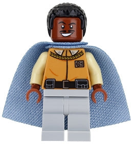 Preowned LEGO® Minifigure – Star Wars sw0818 Lando Calrissian General Insignia (Light Bluis