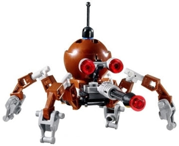 Preowned LEGO® Minifigure – Star Wars sw0964 Dwarf Spider Droid Reddish Brown Dome