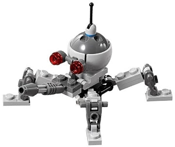 Preowned LEGO® Minifigure – Star Wars sw0965 Dwarf Spider Droid Dark Bluish Gray Dome Dark