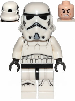 Preowned LEGO® Minifigure – Star Wars sw0997a Imperial Stormtrooper Male Dual Molded Helmet