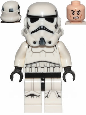 Preowned LEGO® Minifigure – Star Wars sw0997b Imperial Stormtrooper Male Dual Molded Helmet
