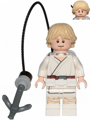 Preowned LEGO® Minifigure – Star Wars sw0999 Luke Skywalker w/Utility Belt and Grappling Ho