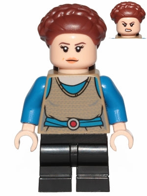 Preowned LEGO® Minifigure – Star Wars sw1023 Padme Naberrie (Amidala) Medium Legs