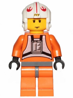 Preowned LEGO® Minifigure – Star Wars sw1024 Luke Skywalker (Pilot 20th Anniversary Torso)