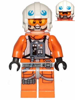 Preowned LEGO® Minifigure – Star Wars sw1025 Dak Ralter (Jumpsuit Pockets and Three Bullets