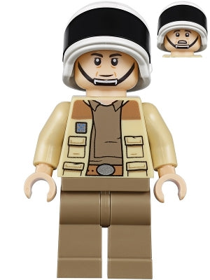 Preowned LEGO® Minifigure – Star Wars sw1035 Captain Antilles (Dark Tan Shirt)