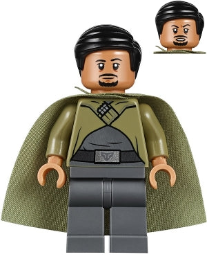Preowned LEGO® Minifigure – Star Wars sw1037 Bail Organa Olive Green Cloak