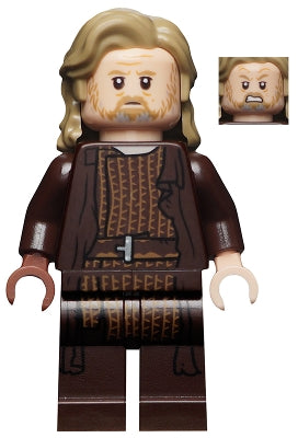 Preowned LEGO® Minifigure – Star Wars sw1039 Luke Skywalker Old (Dark Brown Robe)