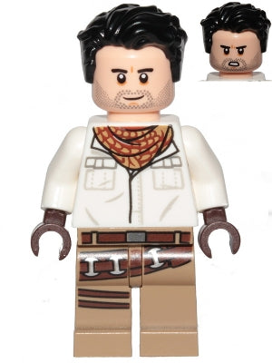 Preowned LEGO® Minifigure – Star Wars sw1049 Poe Dameron (White Shirt)