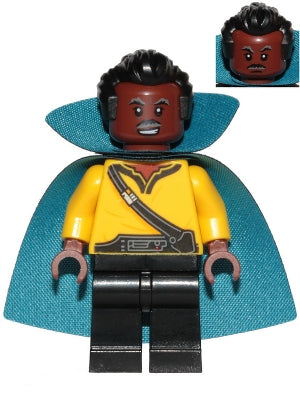 Preowned LEGO® Minifigure – Star Wars sw1067 Lando Calrissian Old (Cape w/Collar)