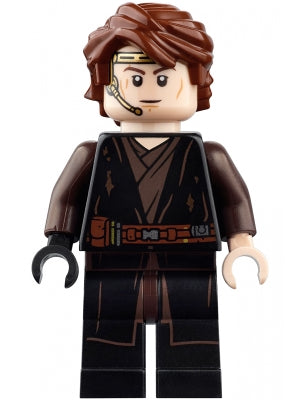 Preowned LEGO® Minifigure – Star Wars sw1095 Anakin Skywalker (Dirt Stains Headset)