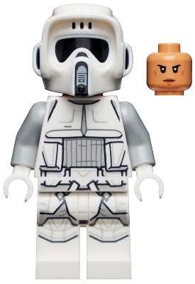 Preowned LEGO® Minifigure – Star Wars sw1182 Imperial Scout Trooper Hoth Female Dual Molded