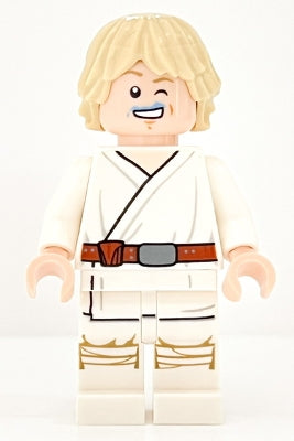 Preowned LEGO® Minifigure – Star Wars sw1198 Luke Skywalker (Tatooine White Legs Blue Milk