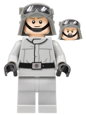 Preowned LEGO® Minifigure – Star Wars sw1217 Imperial AT-ST Driver Helmet w/Molded Goggles