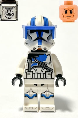 Preowned LEGO® Minifigure – Star Wars sw1247 Clone Heavy Trooper 501st Legion (Phase 2) Whi