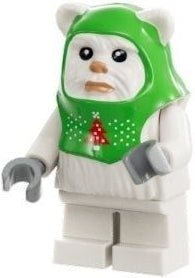 Preowned LEGO® Minifigure – Star Wars sw1298 Ewok Holiday Outfit