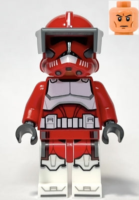 Preowned LEGO® Minifigure – Star Wars sw1304 Clone Trooper Commander Fox Coruscant Guard (P