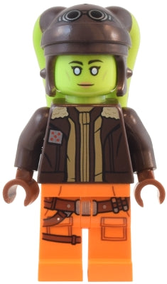 Preowned LEGO® Minifigure – Star Wars sw1311 Hera Syndulla Dark Brown Arms