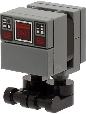 Preowned LEGO® Minifigure – Star Wars sw1314 Gonk Droid (GNK Power Droid) Dark Bluish Gray