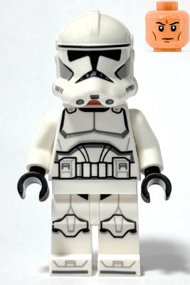 Preowned LEGO® Minifigure – Star Wars sw1319 Clone Trooper (Phase 2) - Nougat Head
