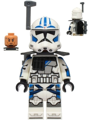 Preowned LEGO® Minifigure – Star Wars sw1329 Clone ARC Trooper Fives, 501st Legion Phase 2