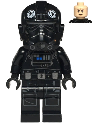 Preowned LEGO® Minifigure – Star Wars sw1331 Imperial TIE Fighter / Interceptor Pilot - Printed Arms