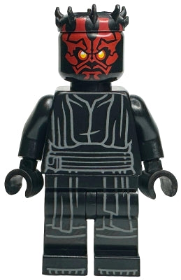 Preowned LEGO® Minifigure – Star Wars sw1333 Darth Maul - Horns, Printed Legs, Closed Mouth