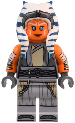 Preowned LEGO® Minifigure – Star Wars sw1354 Ahsoka Tano (Adult) - Printed Arms, Light Bluish Gray Legs