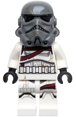 Preowned LEGO® Minifigure – Star Wars sw1417 (Night Trooper - Dark Bluish Gray Helmet)