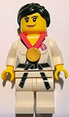 Preowned LEGO® Minifigure – Team GB tgb004 Judo Fighter Team GB