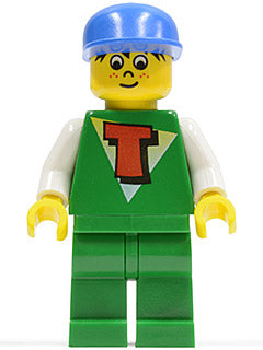 Preowned LEGO® Minifigure – Time Cruisers tim005 Time Cruisers Timmy w/Green Legs Blue Cap