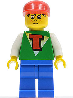Preowned LEGO® Minifigure – Time Cruisers tim006 Time Cruisers Timmy w/Blue Legs and Red Ca