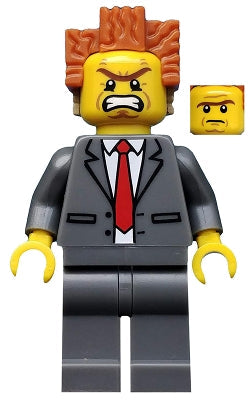Preowned LEGO® Minifigure – The LEGO® Movie tlm002 President Business The LEGO® Movie