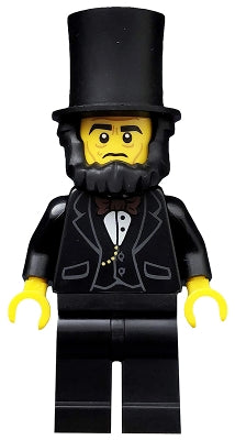 Preowned LEGO® Minifigure – The LEGO® Movie tlm005 Abraham Lincoln The LEGO® Movie