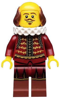 Preowned LEGO® Minifigure – The LEGO® Movie tlm008 William Shakespeare The LEGO® Movie