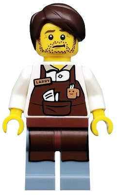 Preowned LEGO® Minifigure – The LEGO® Movie tlm010 Larry the Barista The LEGO® Movie
