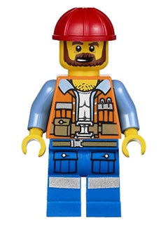 Preowned LEGO® Minifigure – The LEGO® Movie tlm047 Frank the Foreman