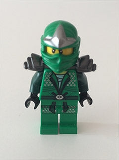 Preowned LEGO® Minifigure – The LEGO Movie tlm067 Ninja Green (The LEGO Movie w/Armor and S