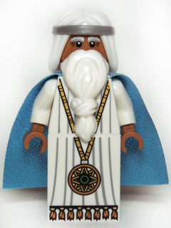 Preowned LEGO® Minifigure – The LEGO Movie tlm071 Vitruvius w/Medallion and Black Eyes w/Pu