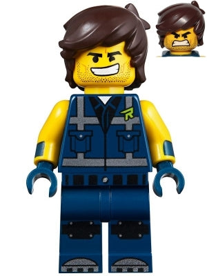 Preowned LEGO® Minifigure – The LEGO® Movie 2 tlm112 Rex Dangervest Smile Teeth/Angry