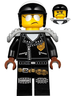 Preowned LEGO® Minifigure – The LEGO® Movie 2 tlm138 Scribble Cop Apocalypseburg