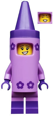 Preowned LEGO® Minifigure – The LEGO® Movie 2 tlm152 Crayon Girl The LEGO® Movie 2