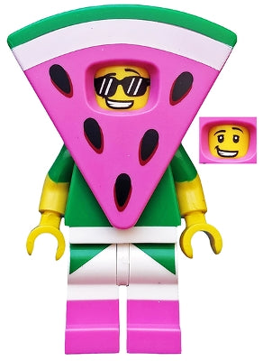 Preowned LEGO® Minifigure – The LEGO® Movie 2 tlm155 Watermelon Dude The LEGO® Movie 2